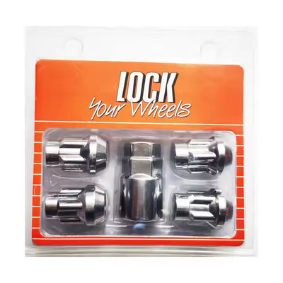 Titanium Wheel Lug Nuts M12X1.25 With 40Cr Steel Material 22.7mm Shank Diameter