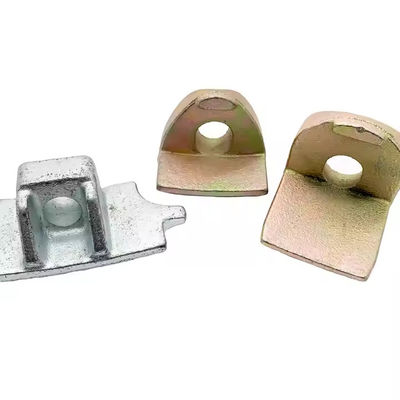 Steel 13mm Wheel Truck Lock Clamp Silvery Yellow For Replace