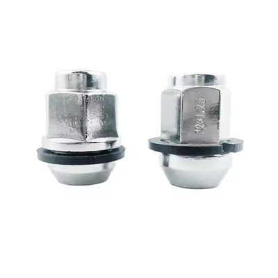 M12x1.25 Hex Wheel Lug Nut With Spacer Chrome