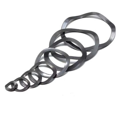 GEEVA GB7590 65manganese Steel Surface Treatment Black M3-M125.4 Custom Elastic Locking Wave Spring Washer for General Industry