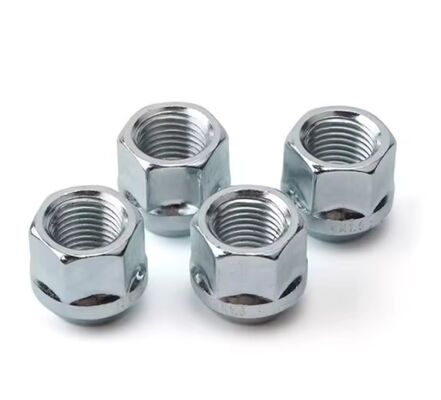 Premium Carbon Steel Open End Lug Nuts for Vehicle Tire Replacement