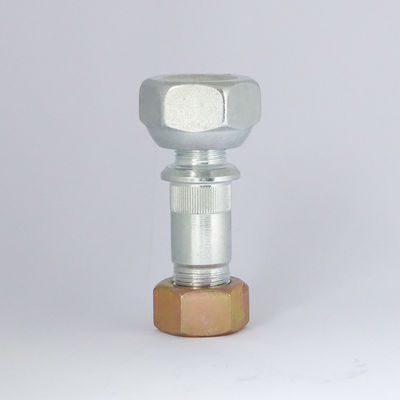 Front M22x1.5/M20x1.5x92 Wheel Bearing Screw Zinc Plated Surface