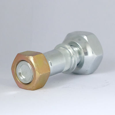 Front M22x1.5/M20x1.5x92 Wheel Bearing Screw Zinc Plated Surface