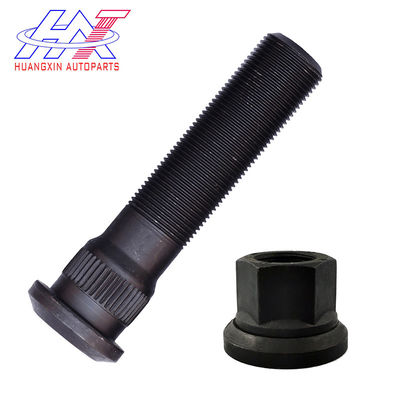 High Strength Wheel Hub Bolt And Nut For Mack Truck American Truck