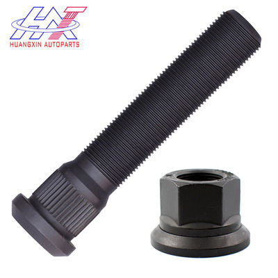 High Strength Wheel Hub Bolt And Nut For Mack Truck American Truck