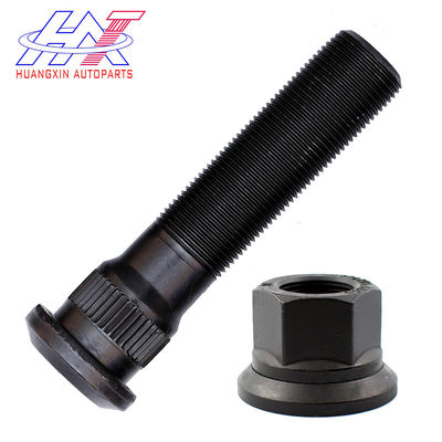High Strength Wheel Hub Bolt And Nut For Mack Truck American Truck