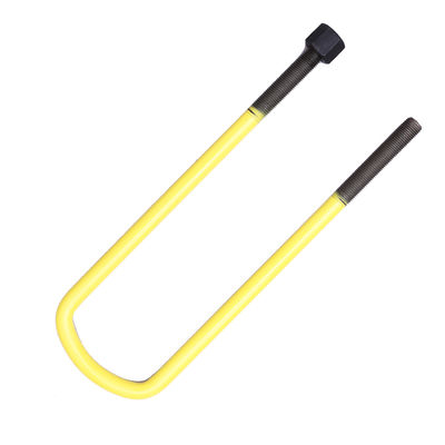Leaf Spring Square U Bolts M24*1.5 For Truck Corrosion Resistance