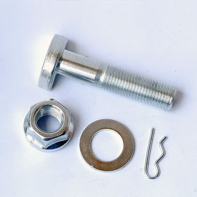 Heavy Truck Auto Parts Electroplated Wheel Bolt Bolt On Hub M20X2.0X130 10.9 12.9 Grade 659112612 659112613 6591112456
