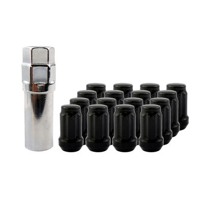 90mm 88mm 35mm Length Anti Theft Lug Nuts Chrome Wheel Nuts Aluminum