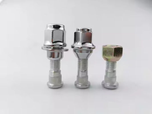 10.9 Wheel Studs And Lug Nuts M10x1.25 M12x1.25 With Steel Material