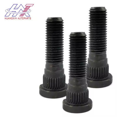 25mm Thread Length Extended Lug Studs Steel 12mm Diameter Knurl