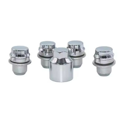 Auto Tyre Wheel Lug Nuts M14*1.5 Chrome Short Shank Wheel Screw For Land Rover