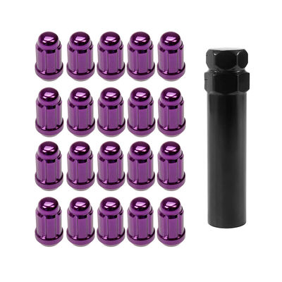 32mm Long Spline Chrome Lug Nuts M12x1.5 For Nissan Great Wall