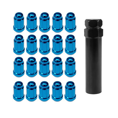 32mm Long Spline Chrome Lug Nuts M12x1.5 For Nissan Great Wall