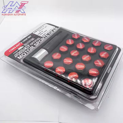 Universal Wheel Lug Nuts Steel 17mm Hex Size Fine Thread Type