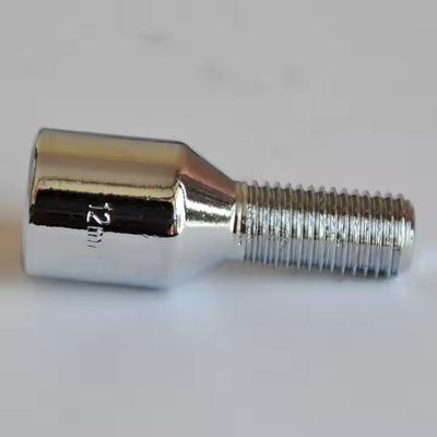 Chrome Locking Lug Nut Socket Security Lug Nuts OEM 24mm Shank Diameter