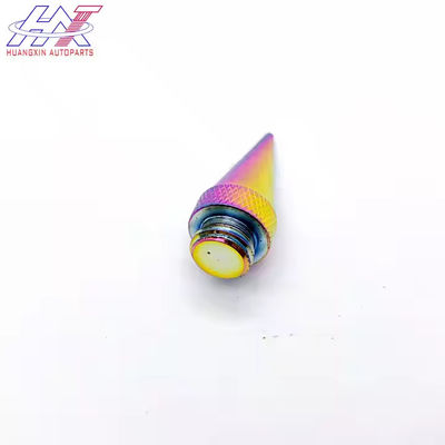 Racing Spike Wheel Lug Nuts M14*1.5 With 6 Splines Hex Purple