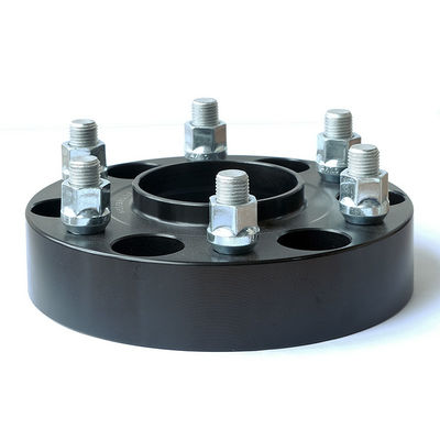 Black Hub Centric Spacers Custom Wheel Adapters For Repair High Strength