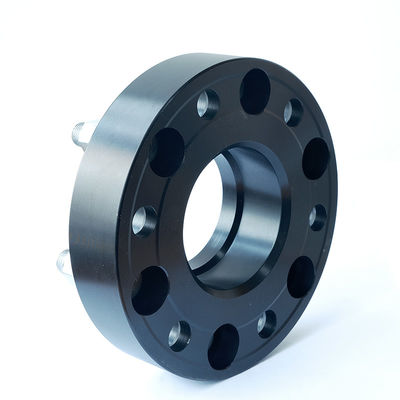 Black Hub Centric Spacers Custom Wheel Adapters For Repair High Strength