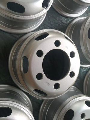 Silver Steel Wheel Spacers Corrosion Resistant With ISO9001 Certification