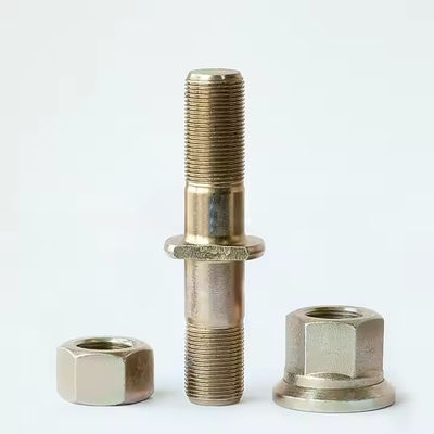 M20X1.50 10 Grade Wheel Lug Covers Truck Wheel Lug Nuts Colored Zinc Plating