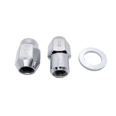 Universal Colorful Car Lug Nuts Anti Theft With Chrome Surface Treatment