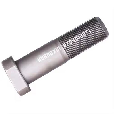 Customizable M16-24 Size Black Wheel Bolts For Mercedes Benz Truck