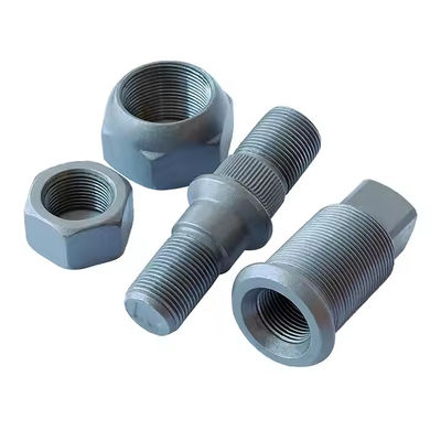 High Strength Galvanized Wheel Spacer Bolts Hub Bearing Bolts M20x1.5/M22x1.5 For ISUZU