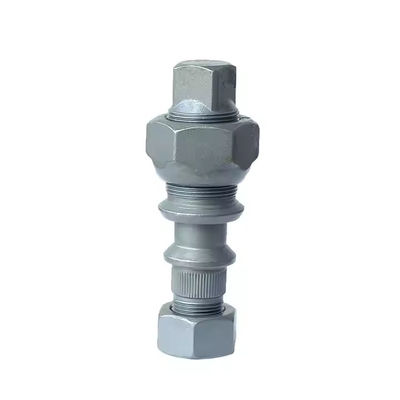 High Strength Galvanized Wheel Spacer Bolts Hub Bearing Bolts M20x1.5/M22x1.5 For ISUZU