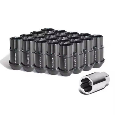 Lightweight M12 Wheel Lug Nuts Aluminum For Car Modification