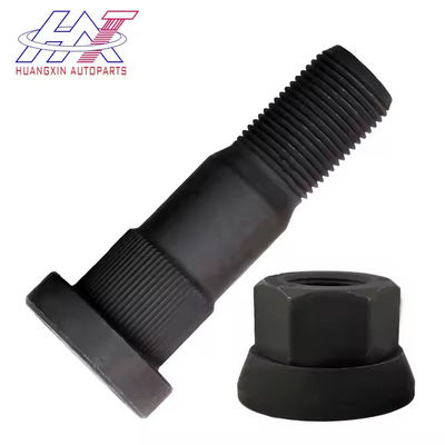 M22x1.5 Bell Housing Bolt Truck Hub Bolt 22mm Head Phosphate Black