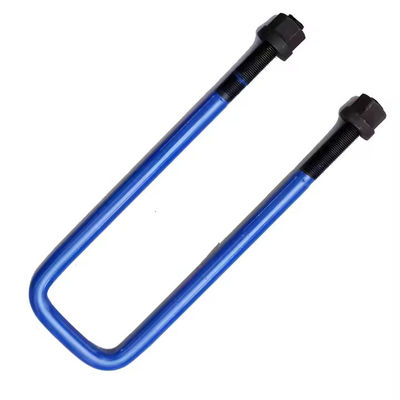 10.9 Grade U Bolt Pipe Clamp Galvanized U Bolts Blue For Replace