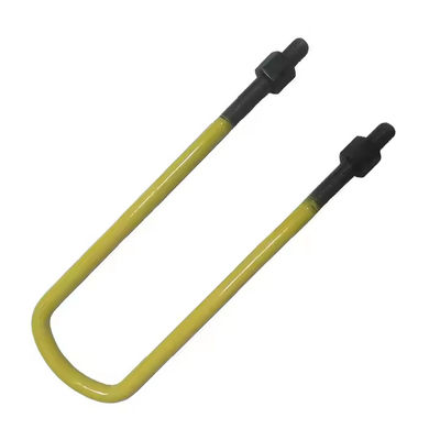 Electroplating Color Zinc U Type Pipe Clamp Plumbing U Clamp Black