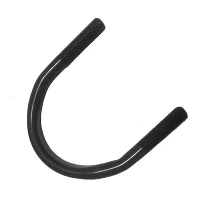 Electroplating Color Zinc U Type Pipe Clamp Plumbing U Clamp Black