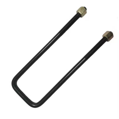Electroplating Color Zinc U Type Pipe Clamp Plumbing U Clamp Black