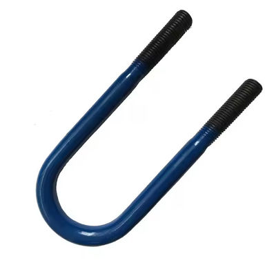 Electroplating Color Zinc U Type Pipe Clamp Plumbing U Clamp Black