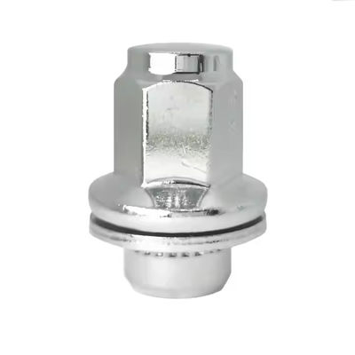 Chrome Lug Nut Wheel Nut M14-1.5 Duplex Acorn - 22mm Hex, 48mm Length For Toyota OEM 9094201103