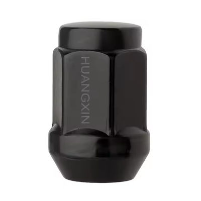 Huangxin 1/2"- 20 Wheel Chrome Steel Lug Nuts Closed End Bulge Acorn Lug Nuts Cone Seat 1.38" 35mm Tall 3/4" 19mm Hex