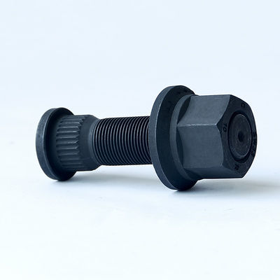 M22 Auto Parts Wheel Hub Bolts And Nuts Lug Studs Knurled Fasteners 10.9 12.9 Grade For 0259931/259931 10014534/10086626