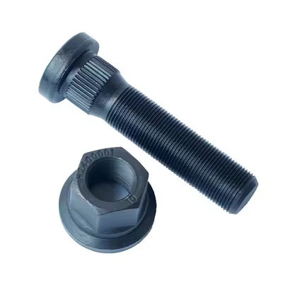 Truck Wheel Bolts And Nuts M22X1.5X90 20524942 10.9 12.9 Grade For Mack 1" X 4"