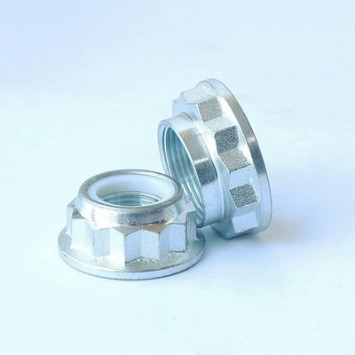 Safety Hexagon Black Screws And Nuts Galvanized Lock Nut M3-M20