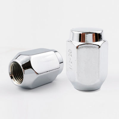 Black Acorn Closed End Lug Nuts M12x1.5 Thread 3/4" Hex 1.38" Tall 0.9" Wide for Aftermarket Wheels