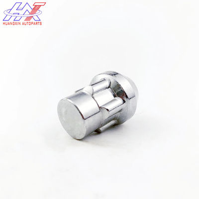 Steel Silver 3802 Car Wheel Lock Nut Set Anti-theft Nut Screw 7/16-20 Fine Thread 10 Grade for Hyundai Elantra 2007-2018