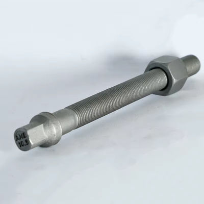 High Tensile Strength M14X1.75X330 8.8 10.9 Grade Galvanized Round Head Center Bolt HX-CBD003 for Heavy Duty Applications
