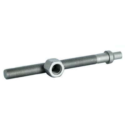 Zinc Plated Center Bolt With Hexagonal Nut Round Head 8.8 10.9 Grade DIN Standard 1.5mm Thread for Heavy-Duty Applications