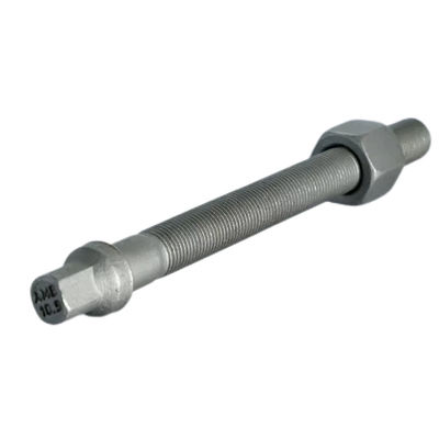Zinc Plated Center Bolt With Hexagonal Nut Round Head 8.8 10.9 Grade DIN Standard 1.5mm Thread for Heavy-Duty Applications
