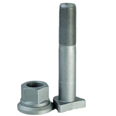 Truck Wheel Hub Bolts Flange Stud Bolts For Mercedes-Benz M22X1.5X120 Phosphated Ash 3814010771