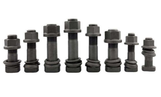 Wheel Bolts And Nuts Heavy Duty Trucks M20X1.5/22X1.5 Hexagon Flange Nuts High Strength Reinforcement 10.9 Grade 0329623170 For BPW