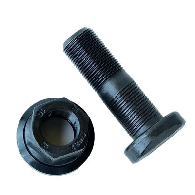 Truck Rear Axle Bolts M22x1.5x91/101 SW 32mm 10.9 Grade For Mercedes-Benz Actros 9414010371