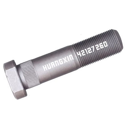 High Strength M22x1.5x75/85 Grade 10.9 Knurled Hub Wheel Bolts And Nuts For Iveco 72117458 Total Length 75/85mm Customization
